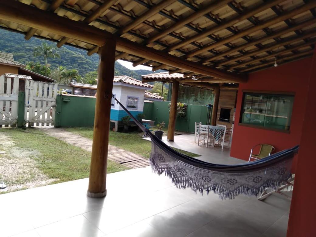 Casa Praia. Linda Varanda Para Um Cochilo Na Rede Ubatuba Exterior photo