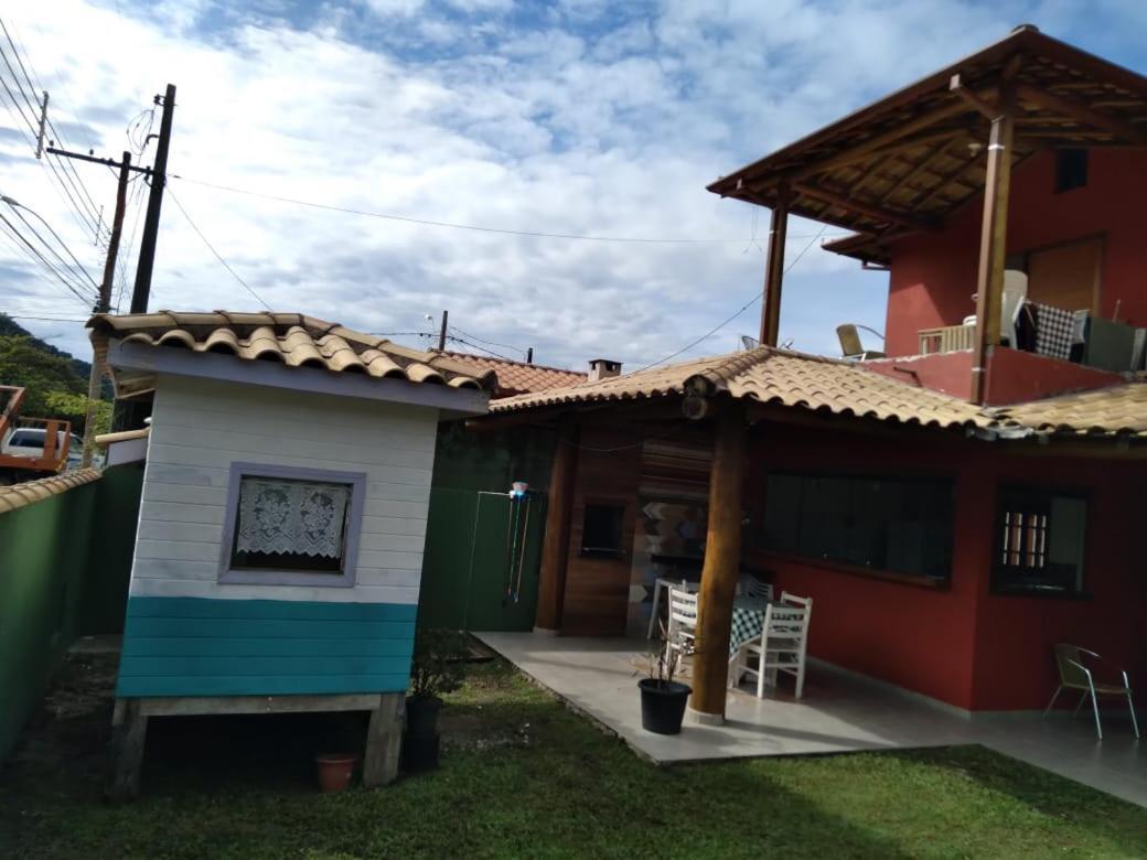 Casa Praia. Linda Varanda Para Um Cochilo Na Rede Ubatuba Exterior photo